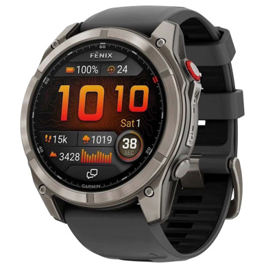Часы Garmin Fenix 8 Pro 51 мм AMOLED, ремешок цвета Graphite/Black