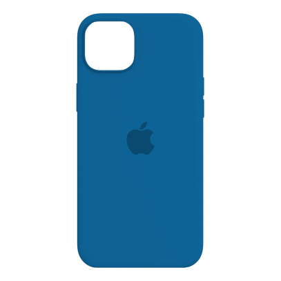 Чехол Silicone Case для Apple iPhone 15 Plus Синий
