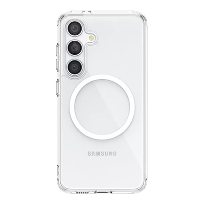 Чехол для Samsung Galaxy S24/S25 с MagSafe Clear Case, Прозрачный