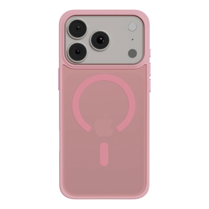 Чехол для iPhone 18 Pro/17 Pro AceCase Soft Rim Розовый