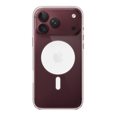 Чехол для iPhone 18 Pro Max/17 Pro Max с MagSafe Clear Case Прозрачный