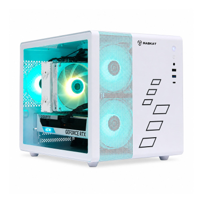 Игровой ПК Raskat Strike 520 (Strike520211460), Intel Core i5-14400F, NVIDIA RTX 5060 8Gb, 32Gb DDR5, 1Tb SSD, Белый