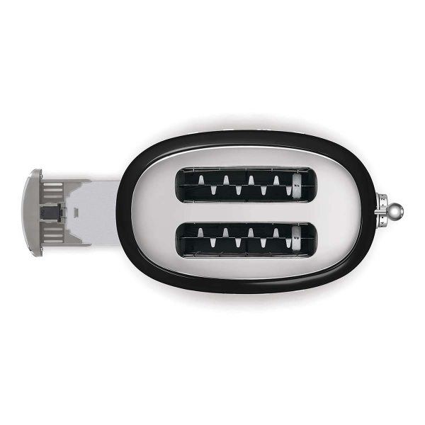 Тостер на 2 ломтика SMEG 50s style (TSF01BLEU) Черный