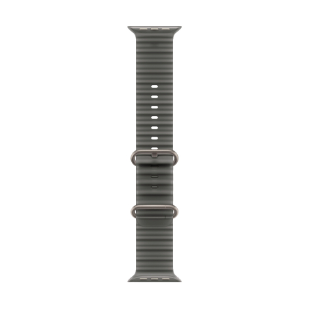 Apple Watch Ultra 4, 49 мм корпус из титана цвета «Natural», ремешок Ocean Band цвета «Translucent Black»