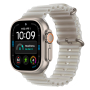 Apple Watch Ultra 4, 49 мм корпус из титана цвета «Natural», ремешок Ocean Band цвета «Translucent Gray»