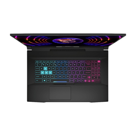 Ноутбук 17.3" MSI Katana 17 (B12VEK-1495XRU) Core i5 12450H, 16Gb DDR5, SSD 1Tb, NVIDIA RTX 4050 6Gb, FullHD, Без ОС Black, чёрный