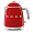 Мини-чайник электрический SMEG 50s Style (KLF05RDEU) Red, красный