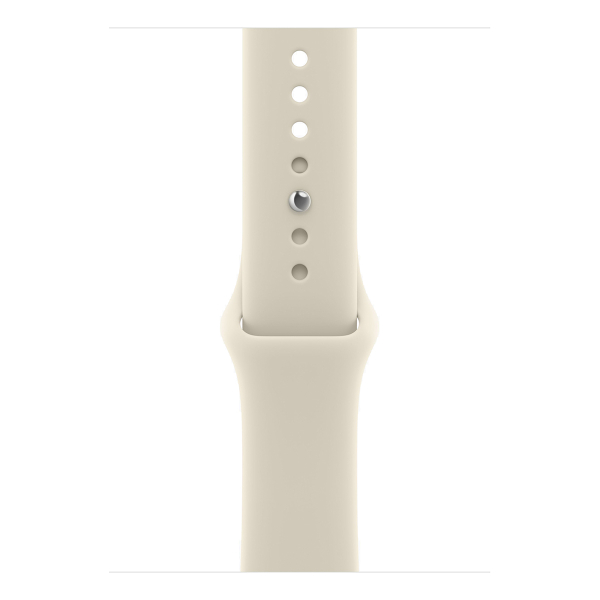 Apple Watch Series 12, 46 мм корпус из алюминия цвета «Light Gold», ремешок Sport Band размера M/L цвета «Sand»