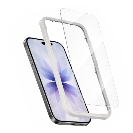 Защитное стекло для iPhone 17/16 Pro KEEPHONE INNOVA Installation Tool Безрамочное