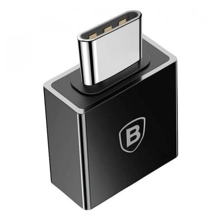 Переходник/адаптер Baseus USB – USB Type-C (CATJQ-B01) Черный