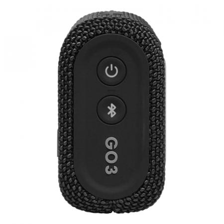 Портативная колонка JBL Go 3 Black, черный