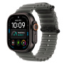 Apple Watch Ultra 4, 49 мм корпус из титана цвета «Black», ремешок Ocean Band цвета «Translucent Black»