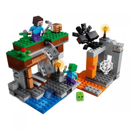 Конструктор LEGO Minecraft "Заброшенная» шахта" (21166)