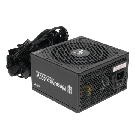 Блок питания Zalman MegaMax (ZM600-TXII) Standard, 600 Вт Чёрный