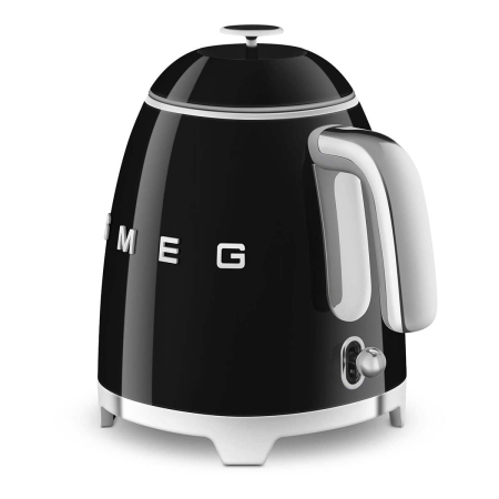 Мини-чайник электрический SMEG 50s Style (KLF05BLEU) Black, чёрный