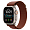 Apple Watch Ultra 4, 49 мм корпус из титана цвета «Natural», ремешок Alpine Loop цвета «Burgundy» размера M