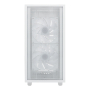 Корпус DeepCool CH360 (R-CH360-WHAPE3-G-1) White, белый