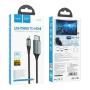 Кабель hoco. Lightning на HDMI, 2 м (UA15) Черный