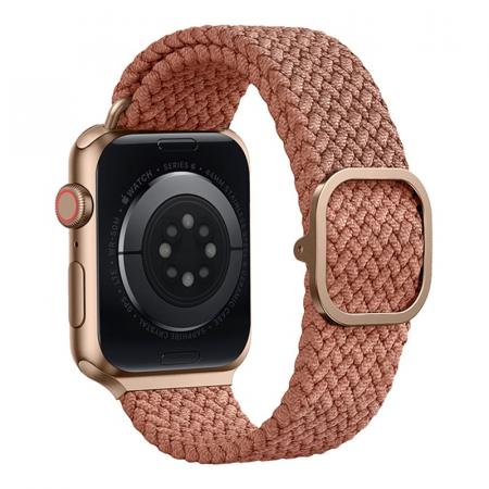Ремешок для Apple Watch 42/44/45 mm UNIQ ASPEN Strap Braided (44MM-ASPPNK) Розовый