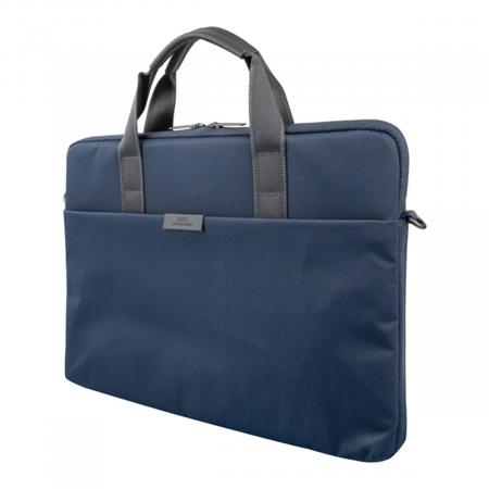 Сумка UNIQ для ноутбуков 16" Stockholm Nylon Messenger bag (STOCKHOLM(16)-ABSBLUE) Abyss Blue, синий