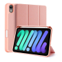 Чехол книжка для iPad Pro 11" M4 Dux Ducis Domo Series Pink, розовый