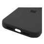 Чехол для iPhone 17 Silicone Case Black, чёрный