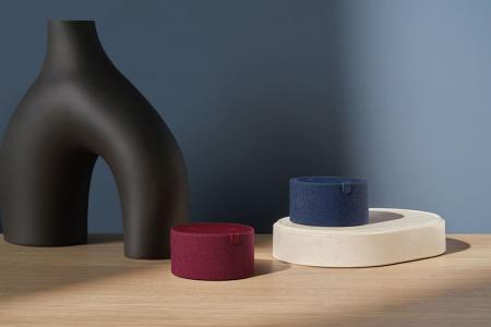 Умная колонка Яндекс.Станция Мини (Алиса) Красный гранат