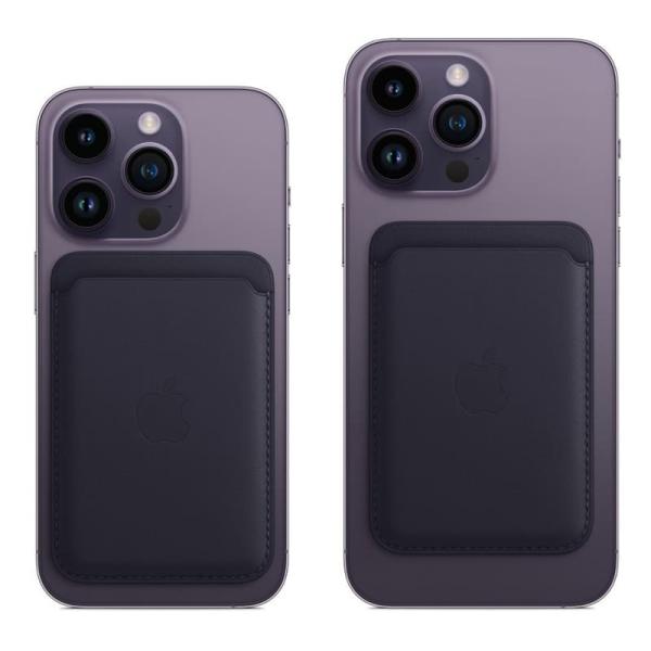 Чехол-бумажник Apple MagSafe для iPhone Dark blue, тёмно-синий