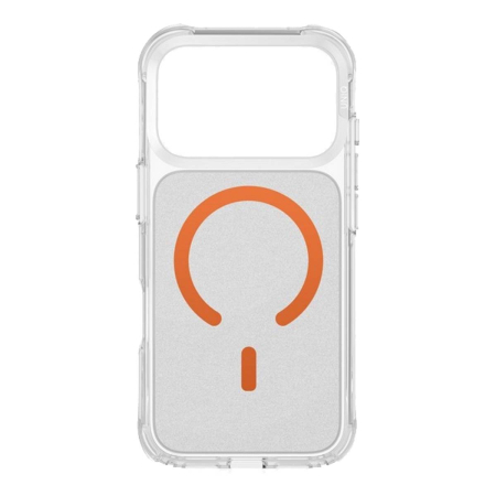 Чехол для iPhone 17 Pro с MagSafe UNIQ HYBRID LIFEPRO XTREME (IP6.3P(2025)-LXAFMFCLRVO) Прозрачно-оранжевый