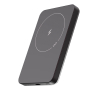 Внешний аккумулятор VLP LITE Power Snap 5000mAh, 3A, MagSafe, USB-C, Чёрный