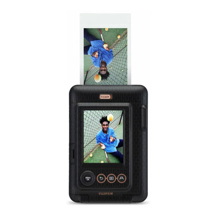 Фотоаппарат моментальной печати Fujifilm Instax Mini LiPlay Elegant Blaсk, черный