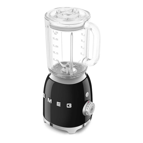Блендер стационарный SMEG 50s style 1,5 л (BLF03BLEU) Черный