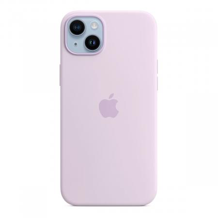 Чехол Silicone Case MagSafe для Apple iPhone 14 Plus Сиреневый