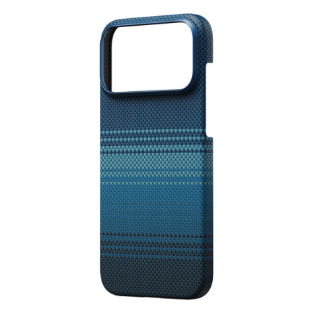 Чехол для iPhone 17 Pro Pitaka Ultra-Slim Case (KI1703MGP) Moonrise, синий